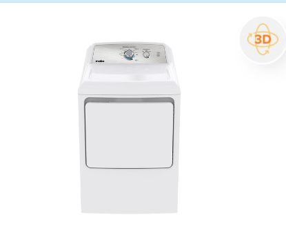 Secadora Carga Frontal Eléctrica 20 kg Blanca Mabe - SME26N5MNBCL0