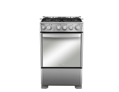 Cocina de Piso a Gas 55 cm Inox Mabe - CMC5540FX1