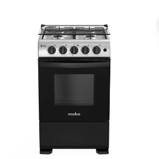 Cocina de Piso a Gas 51 cm Inox Mabe - CMC5115AX0
